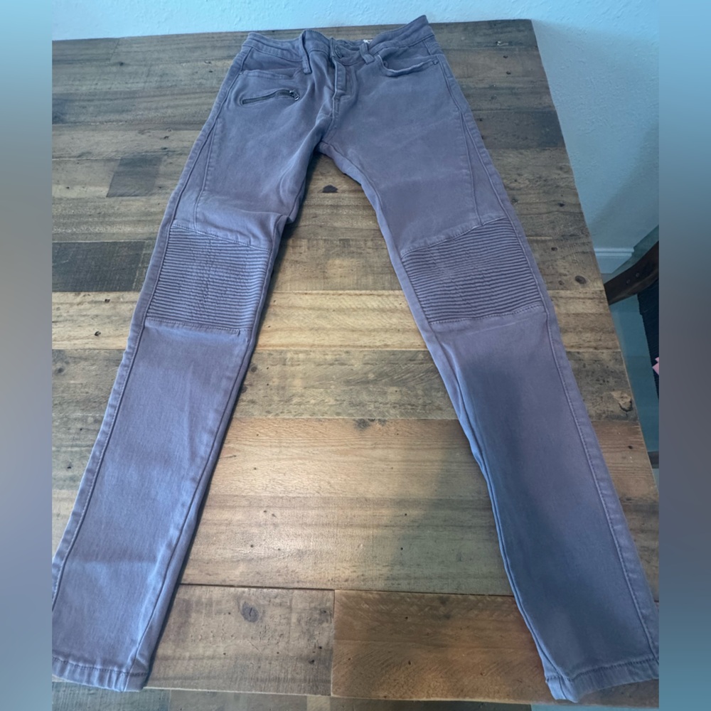 Wishlist Women's Grayish Plum Skinny Jeans